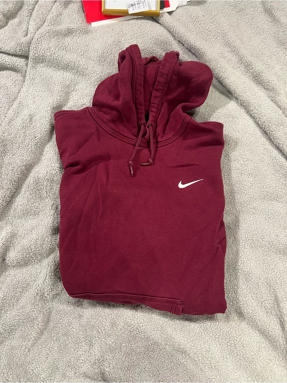 Nike Burgundy Hoodie